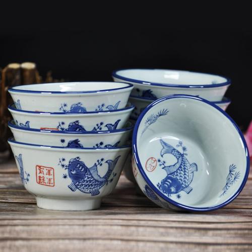 潮州餐具家庭防霉耐高温环保葵斗碗工厂陶瓷新陶瓷碗